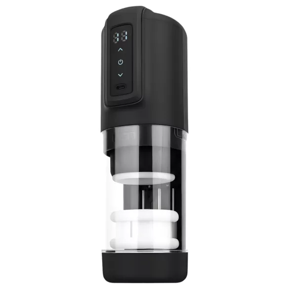 CRUIZR CX10 - automatische draaiende en op-en-neer masturbator - zwart