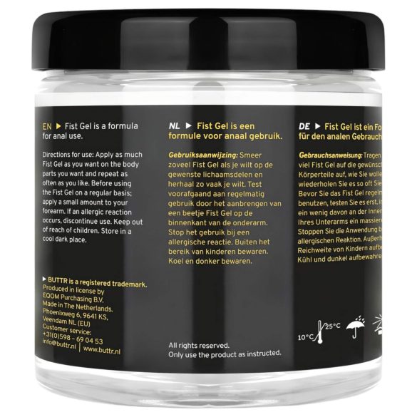 BUTTR - antikleef fisting gel (500ml)