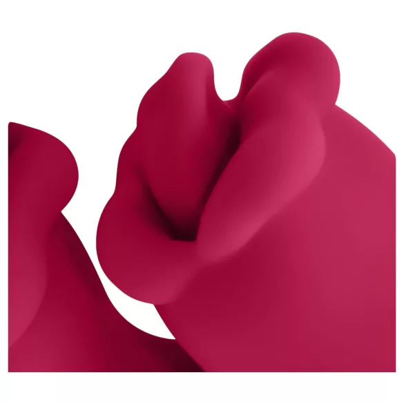 Teazers - dubbele tong vibrator - siliconen - roze