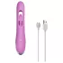 Good Vibes Only - klitorale vibrator met bewegende vinger (paars)