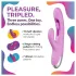 Good Vibes Only - klitorale vibrator met bewegende vinger (paars)