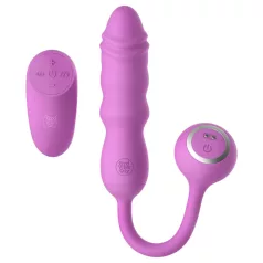   Good Vibes Only - duw-vibratie-ei met afstandsbediening (roze)