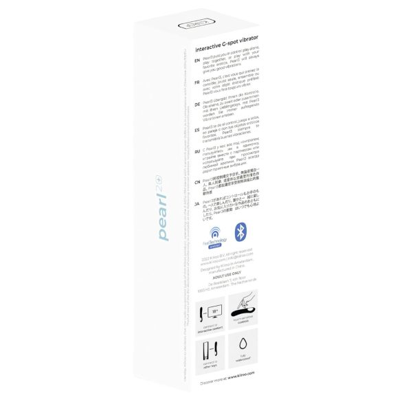 Kiiroo Pearl 2 - interactieve, waterdichte G-spot vibrator (groen)