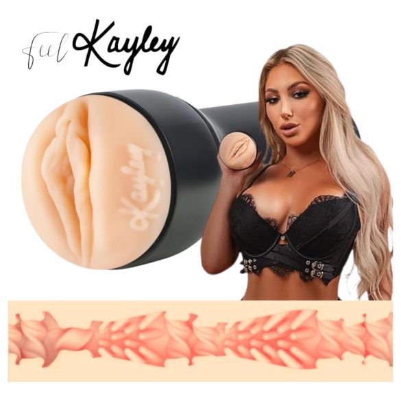 Kiiroo Kayley Gunner - pocket pussy - PowerBlow compatibel (natuurlijk)