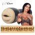 Kiiroo Victoria June – Kunstmond – PowerBlow compatibel (naturel)