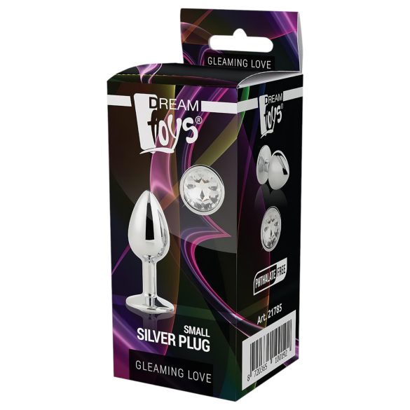 Gleaming Love - anale plug - metaal - zilver