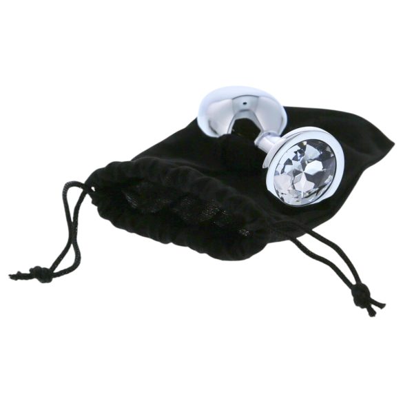 Gleaming Love - anale plug - metaal - zilver