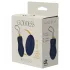 Goddess - draagbaar vibratie-ei met afstandsbediening (donkerblauw)