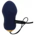 Goddess - draagbaar vibratie-ei met afstandsbediening (donkerblauw)