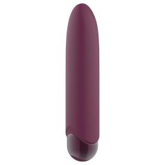 Glam - mini vibrator - oplaadbaar, waterdicht - paars