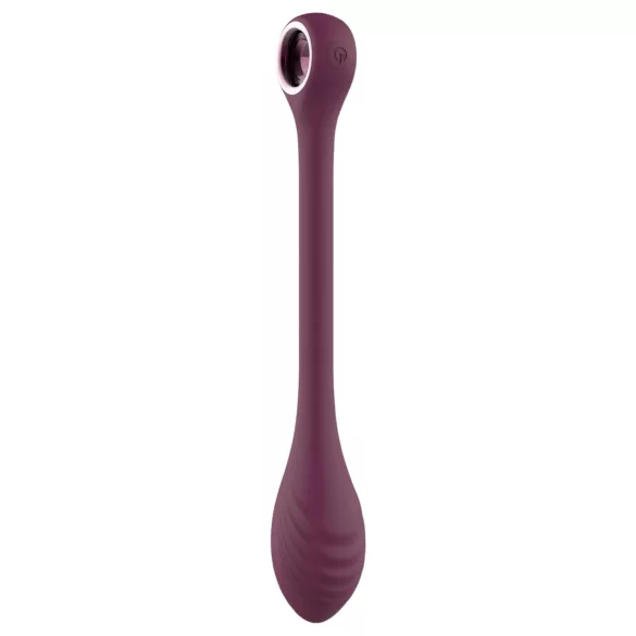 Glam - oplaadbare, waterdichte buigbare G-spot vibrator (paars)
