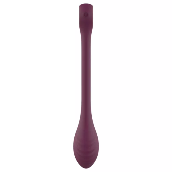Glam - oplaadbare, waterdichte buigbare G-spot vibrator (paars)