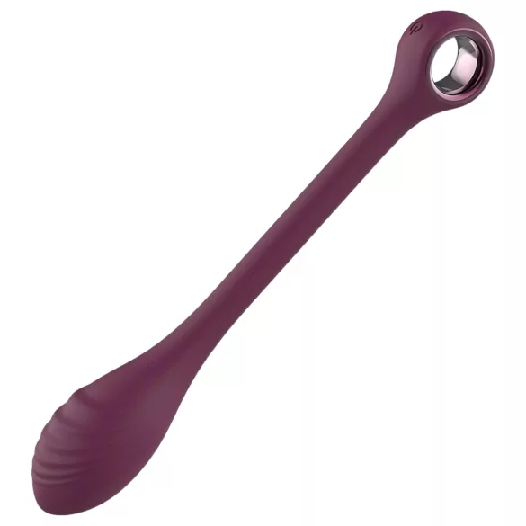 Glam - oplaadbare, waterdichte buigbare G-spot vibrator (paars)