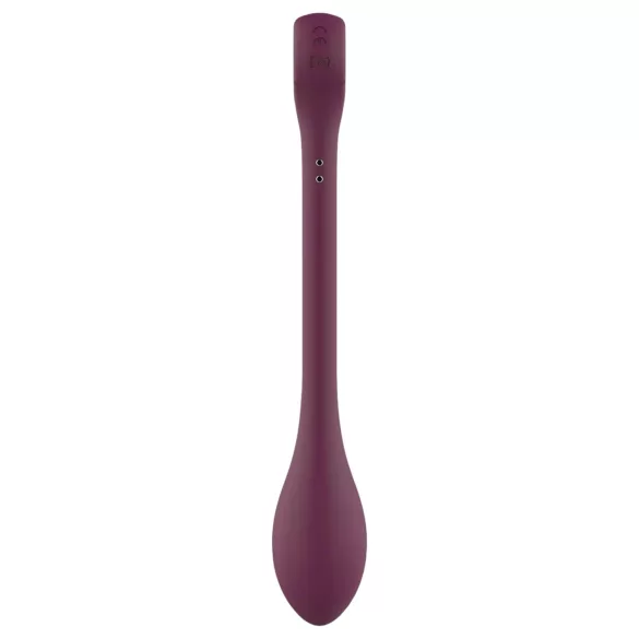 Glam - oplaadbare, waterdichte buigbare G-spot vibrator (paars)