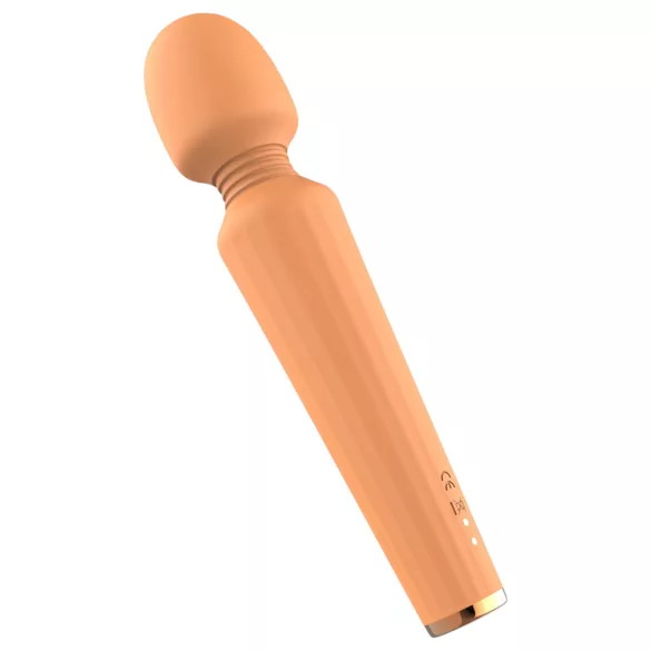 Glam - oplaadbare vibrator - massager - siliconen - oranje