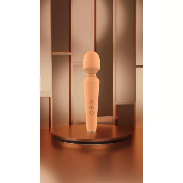 Glam - oplaadbare vibrator - massager - siliconen - oranje
