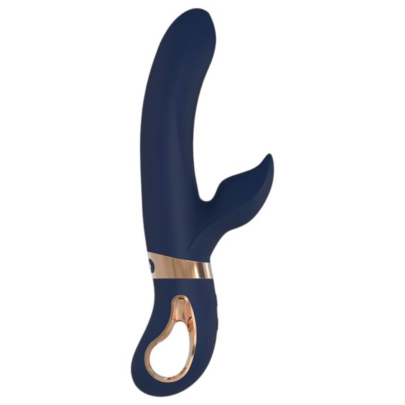 Dream Toys Atropos - oplaadbare verwarmde vibrator (blauw)