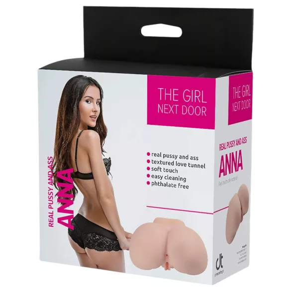 The Girl Next Door Anna - torso masturbator - realistisch - huidkleur