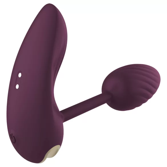 Dreamtoys Essentials - draagbaar, buigzaam vibratie-ei (paars)