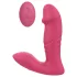Dreamtoys - draagbare, op afstand bedienbare stootvibrator (roze)