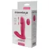 Dreamtoys - draagbare, op afstand bedienbare stootvibrator (roze)