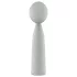 Nude Luna - mini wand vibrator - oplaadbaar - grijs