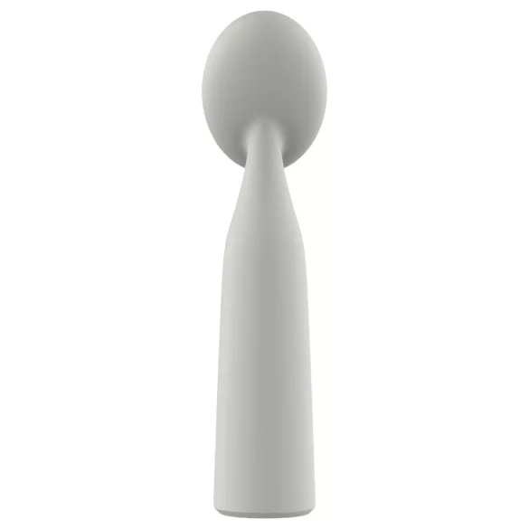 Nude Luna - mini wand vibrator - oplaadbaar - grijs