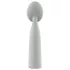 Nude Luna - mini wand vibrator - oplaadbaar - grijs