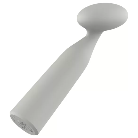 Nude Luna - mini wand vibrator - oplaadbaar - grijs