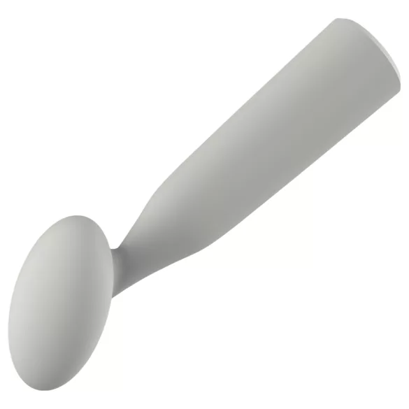 Nude Luna - mini wand vibrator - oplaadbaar - grijs