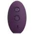 Glam - anale vibrator met afstandsbediening (paars)