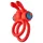 Dreamtoys Love Signal - vibrerende cockring (rood)