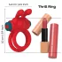 Dreamtoys Love Signal - vibrerende cockring (rood)