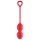 Dreamtoys - duo geisha ballen - siliconen - rood