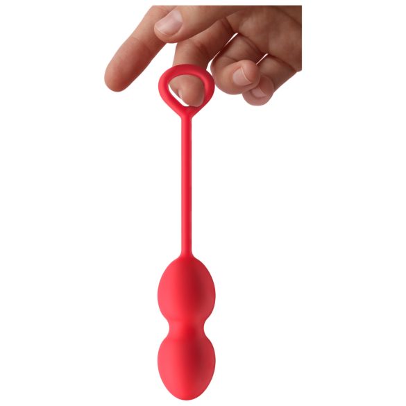 Dreamtoys - duo geisha ballen - siliconen - rood