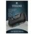 Titanz Auto Squeeze - automatische masturbator (zwart)