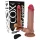 Kiotos Cox Power - vibrerend schietend dildo met afstandsbediening (naturel)