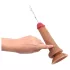 Kiotos Cox Power - vibrerend schietend dildo met afstandsbediening (naturel)