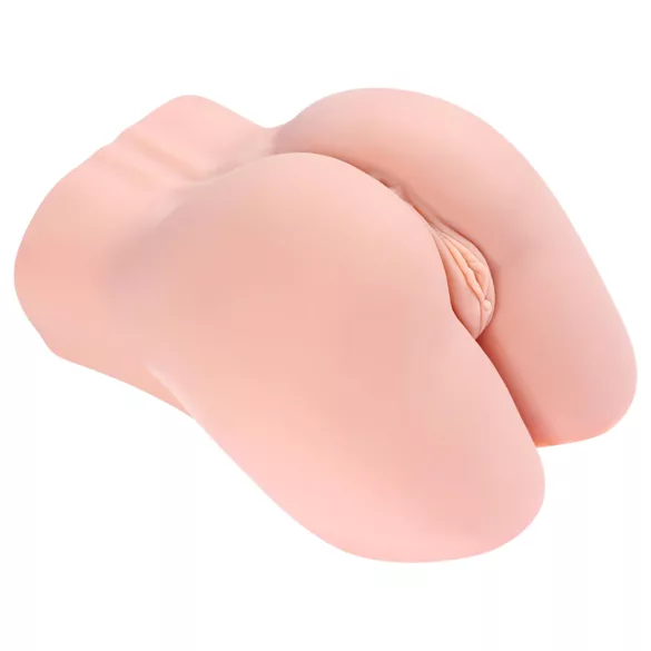 Kokos Hera - levensechte, torso kunstvagina en anus (huidskleurig)