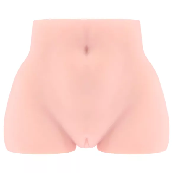 Kokos Cleo - realistische kunst vagina torso - huidkleurig