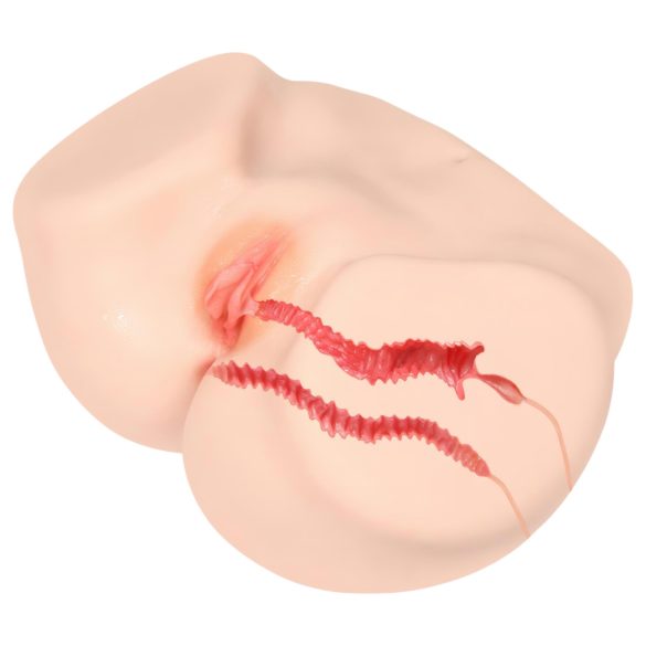 Kokos Vanilla 004 - realistische torso masturbator - huidkleur