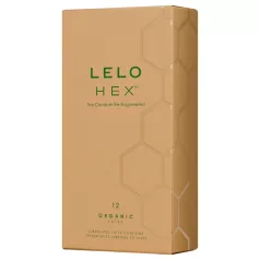   LELO Hex Organic - condooms - ultradun en sterk - latex - 12 stuks