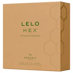 LELO Hex Organic - condooms - extra sterk & dun - 36 stuks