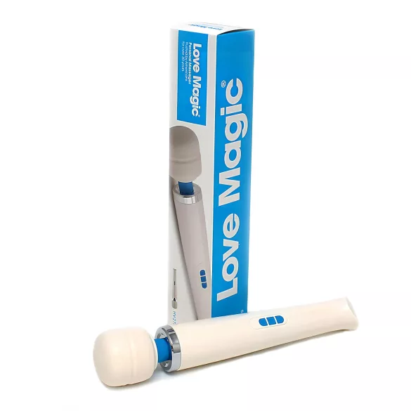 Love Magic Wand - oplaadbare massage vibrator - wit