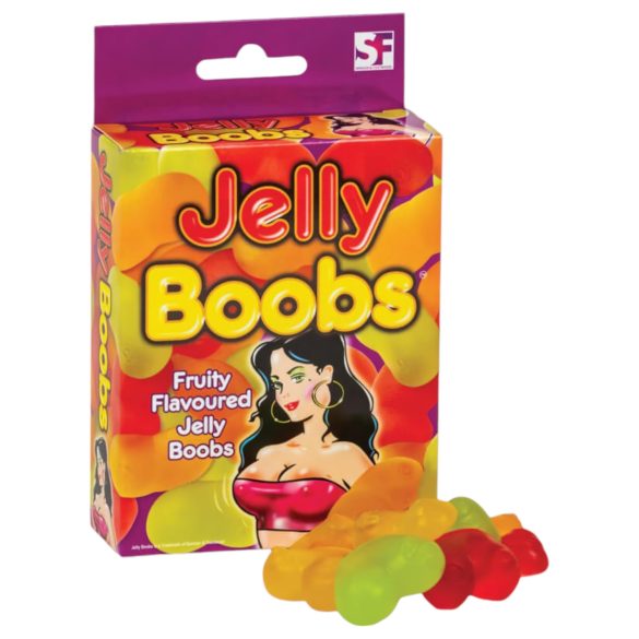 Jelly Boobs - snoep borsten - fruit smaak - 120g