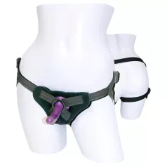 Sportsheets - strap-on dildo - siliconen - paars
