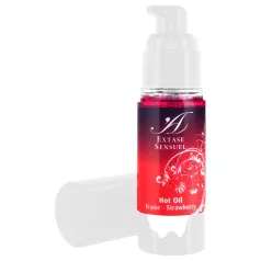 Extase Sensuel - massageolie verwarmend - aardbei - 30ml