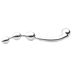 Njoy Fun Wand - dildo metaal - G-spot en anaal - zilver