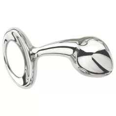 Njoy - anale plug - middelgroot - roestvrij staal zilver