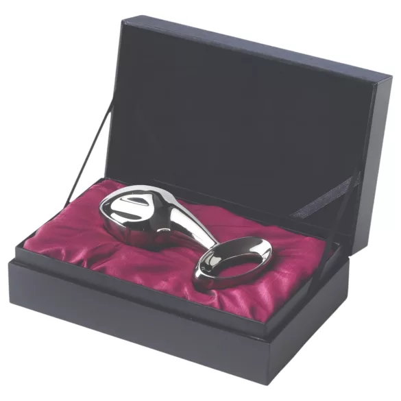 Njoy Pure Plug 2.0 - anaal plug - metaal - zilver
